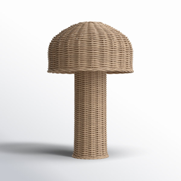 Pearson Wicker/Rattan Table Lamp & Reviews Joss & Main